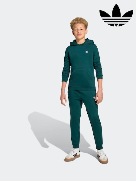 adidas Originals Green Kids Hoodie (F84702) | £33