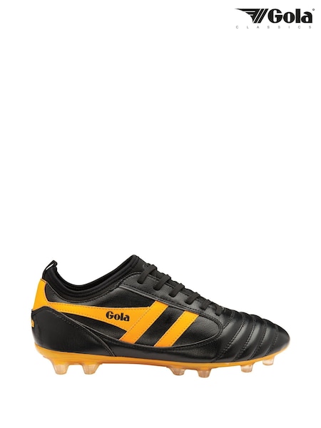 Gola Black Juniors Ceptor MLD Pro Microfibre Lace-Up Football Boots (F84741) | £40