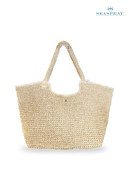 Seaspray Natural Dominica Woven Bag (F84873) | £50