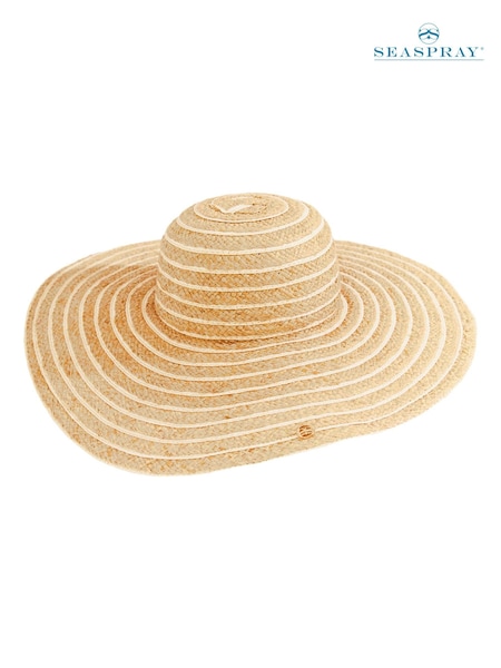 Seaspray Natural Anna Sun Hat (F84876) | £38