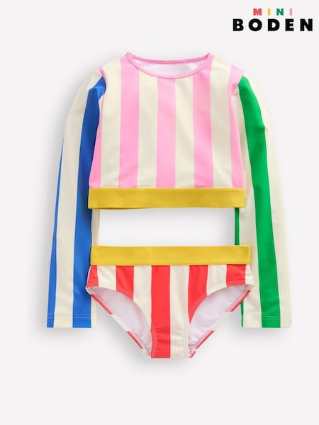 Boden Multi Cropped Rash Vest Set (F84937) | £27