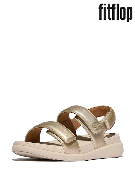 FitFlop Gold F-Mode Go Sandals (F85075) | £75