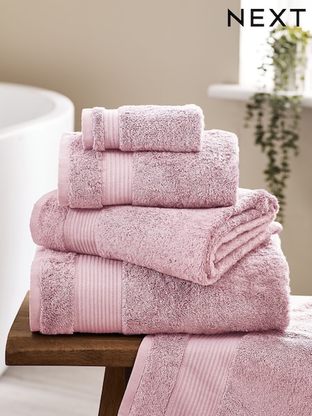 Purple Orchid Egyptian Cotton Towel (F85158) | £6 - £26