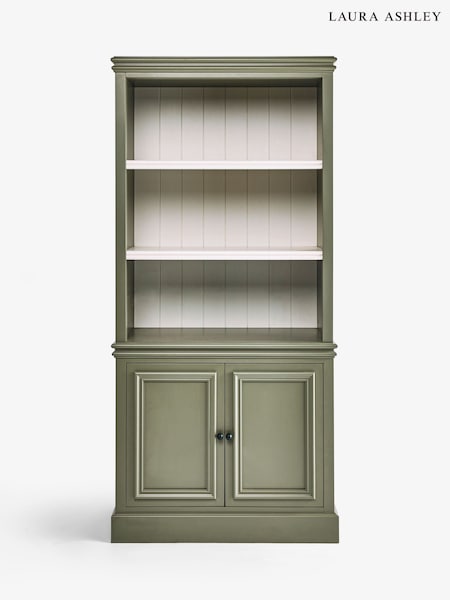 Khaki Green Swanton Bookcase (F85664) | £1,299