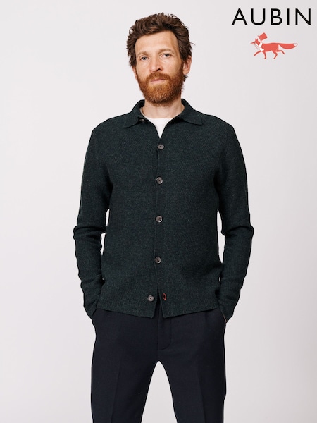 Aubin Green Norman Button Through Cardigan (F85998) | £149