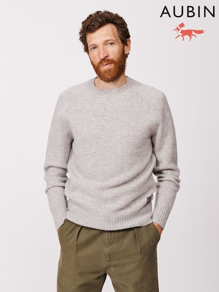 Aubin Prestwick Shetland Crew Jumper (F86000) | £89