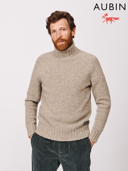 Aubin Caster Donegal Roll Neck Jumper (F86013) | £129