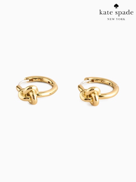kate spade new york Gold Trone Huggies (F86116) | £75