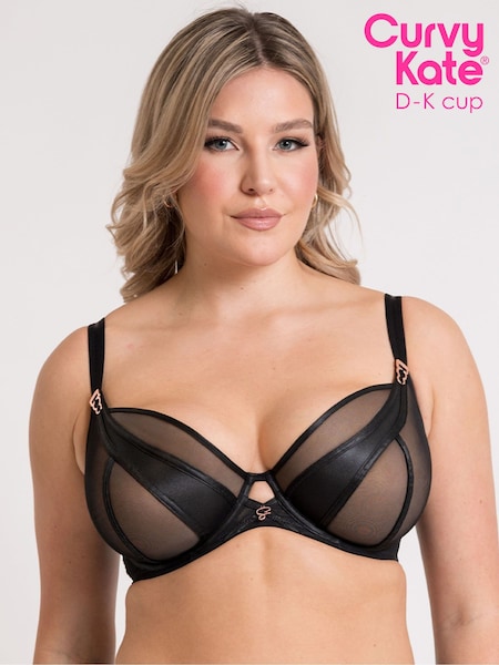 Curvy Kate Scantilly Suspense Plunge Black Bra (F86178) | £46