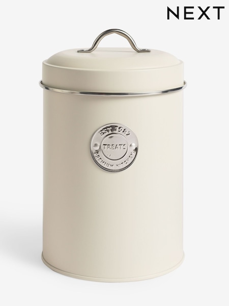 Set of 2 Cream Bread Bin and Treat Storage Jar (F86231) | £34