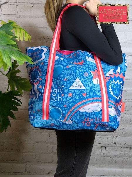 Arthouse Multi Good Advice Large Tote Bag (F86689) | £25