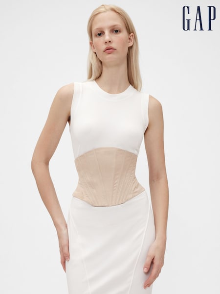 GapStudio Beige Corset Belt (F86827) | £125