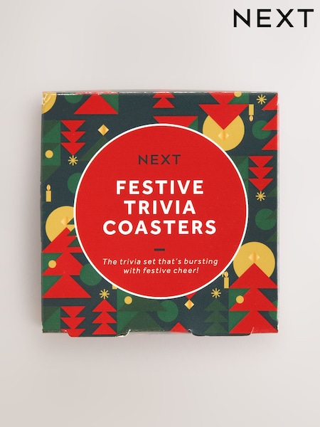 Festive Festive Trivia Coasters (F86909) | £6