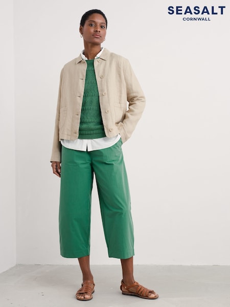 Seasalt Cornwall Natural Arame Linen Jacket (F87115) | £90