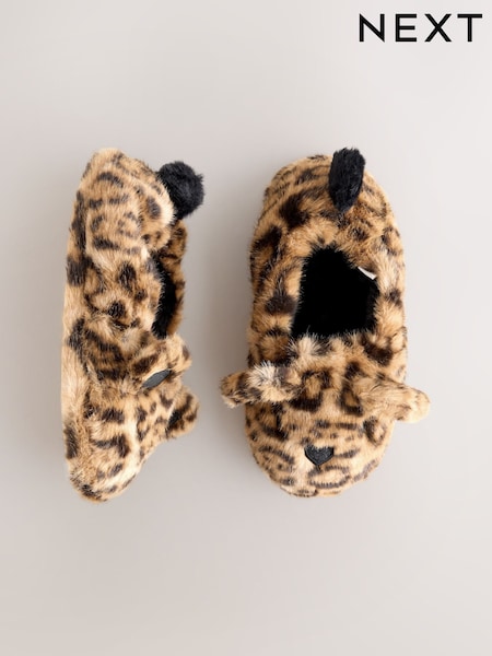 Animal Print Shoot Slippers (F87483) | £20