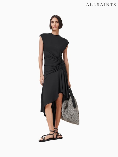AllSaints Black Annalie Dress (F87680) | £159