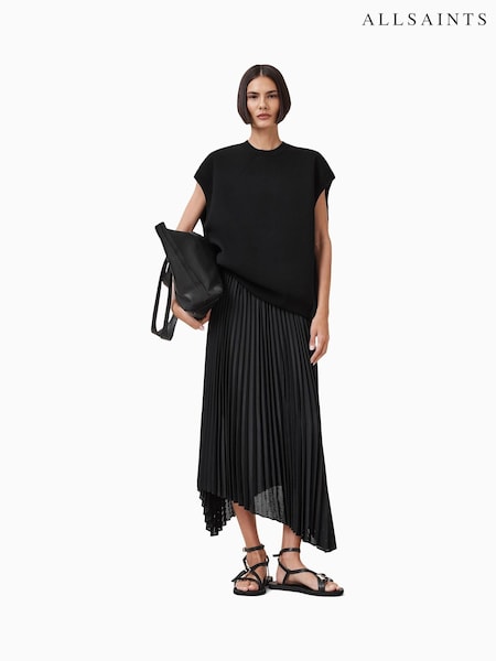 AllSaints Black Leia Harley Dress (F87696) | £259