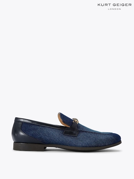 Kurt Geiger London Blue Alton Flex Shoes (F88075) | £189