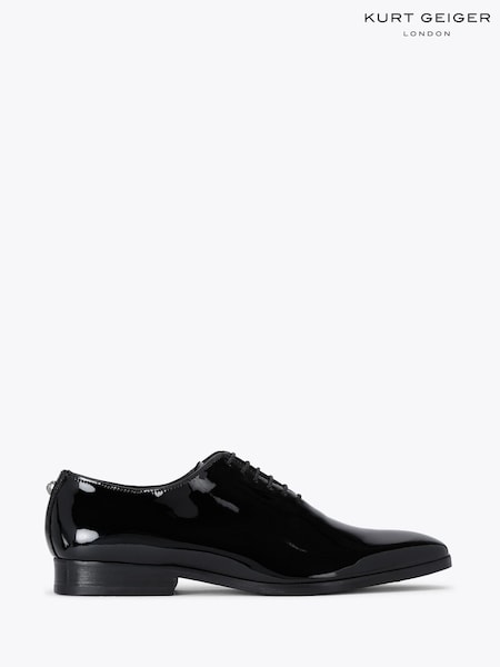 Kurt Geiger London Black Logan Oxford Shoes (F88103) | £189