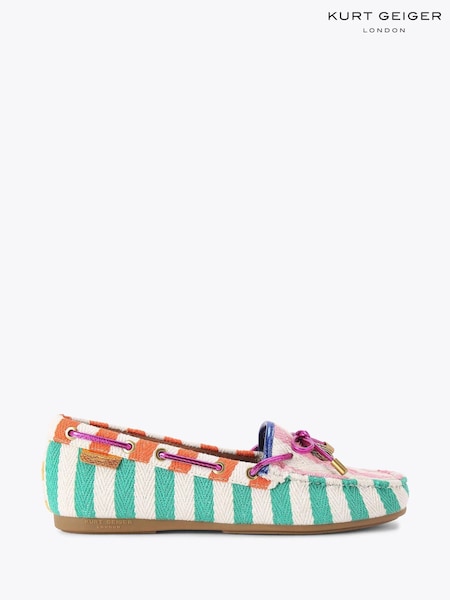 Kurt Geiger London Eagle Moccasin Leather Pumps (F88308) | £149