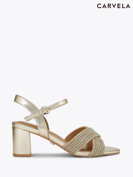 Carvela Divine Block Sandals (F88321) | £99