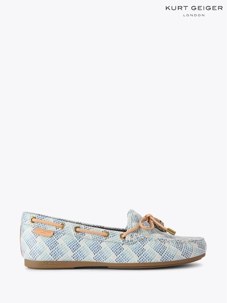 Kurt Geiger London Eagle Moccasin Leather Pumps (F88342) | £149