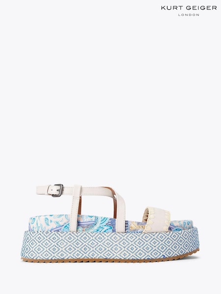 Kurt Geiger London Chelsea Flatform Sandals (F88358) | £189