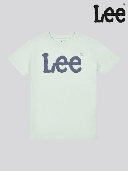 Lee Green Boys Wobbly Graphic Print 100% Cotton T-Shirt (F88491) | £18 - £22