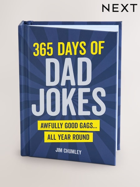 Navy Blue 365 Days Of Dad Jokes Book (F88681) | £8