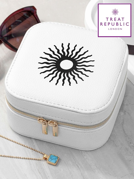 Treat Republic Customisable Icon Travel Jewellery Case (F88807) | £25