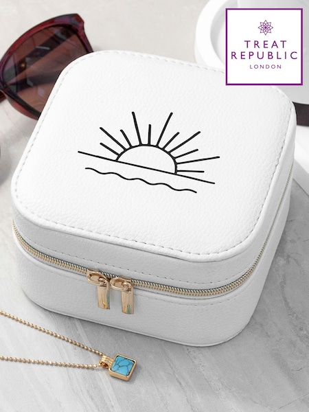 Treat Republic Customisable Icon Travel Jewellery Case (F88831) | £25