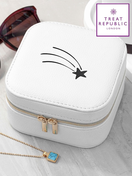 Treat Republic Customisable Icon Travel Jewellery Case Shooting Star (F88833) | £25