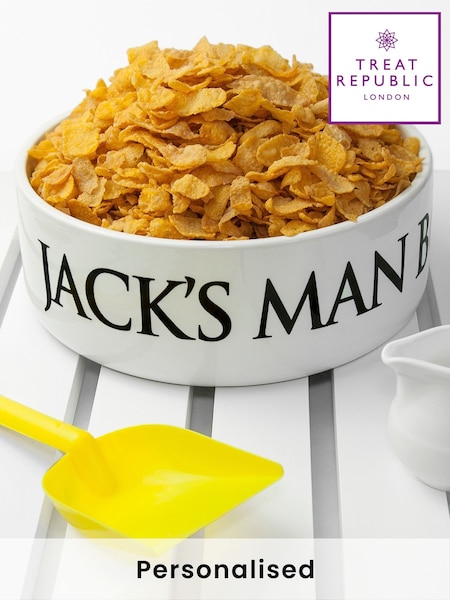 Treat Republic Personalised Super Large Ceramic Man Bowl (F89209) | £25