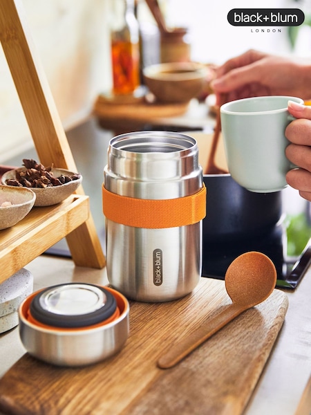 Black & Blum Orange Insulated Food Flask (F89280) | £32