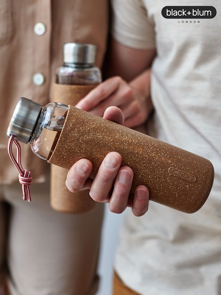 Black & Blum Almond Glass Water Bottle (F89295) | £22