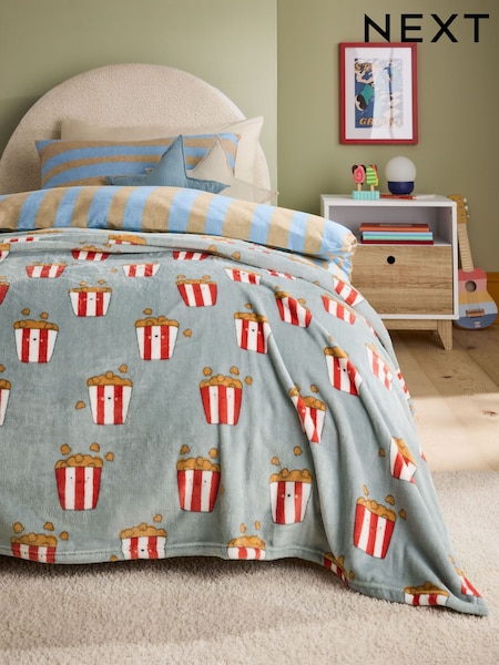 Popcorn Fleece Throw (F89325) | £13 - £20