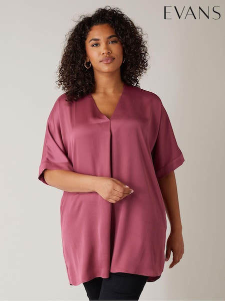 Evans V-Neck Blouse (F89429) | £22