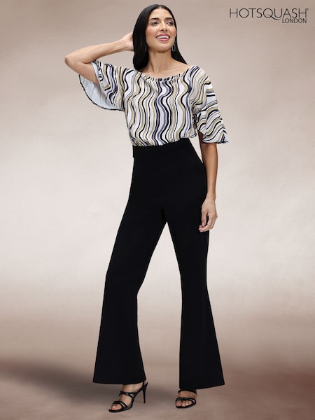 Hot Squash Green Drop Shoulder Jumpsuit (F89456) | £129