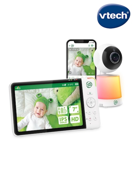 V-Tech White High Definition Smart Pan & Tilt Baby Monitor (F89505) | £210