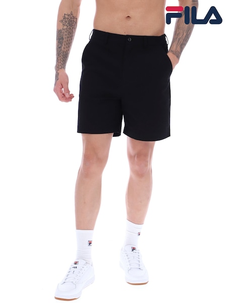 Fila Black Irvin Smart Chino Shorts (F89555) | £60