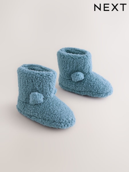Blue Borg Cosy Bear Slipper Boots (F89817) | £10 - £13