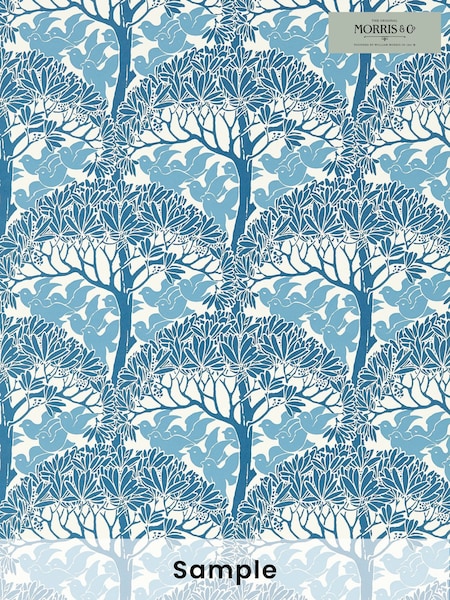 Morris & Co Cirrus The Savaric Bedford Park A4 Wallpaper Sample (F89856) | £1