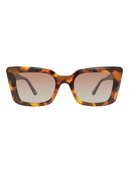 Prive Revaux Brown Buena Vista 2.0 Cat Eye Sunglasses (F89884) | £44