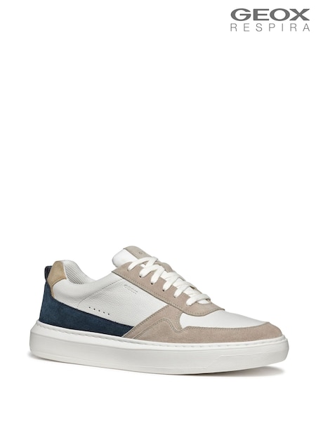 Geox Cream U Deiven Sneakers (F90039) | £110