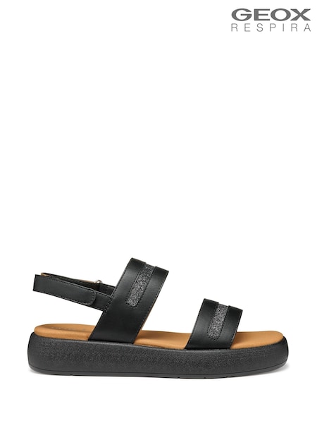 Geox D Camalei Black Sandals (F90050) | £90