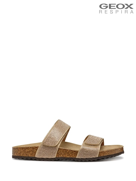 Geox Brown D Brionia R Sandals (F90058) | £80