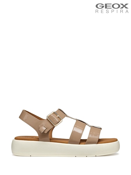 Geox Cream D Camalei Sandals (F90071) | £90