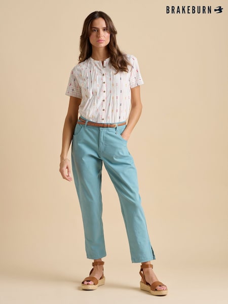 Brakeburn White Tide Pool Blouse (F90361) | £48
