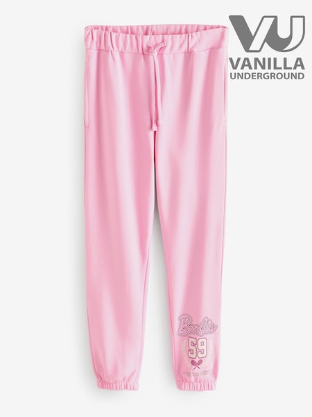 Vanilla Underground Pink Barbie Womens Joggers (F90485) | £26