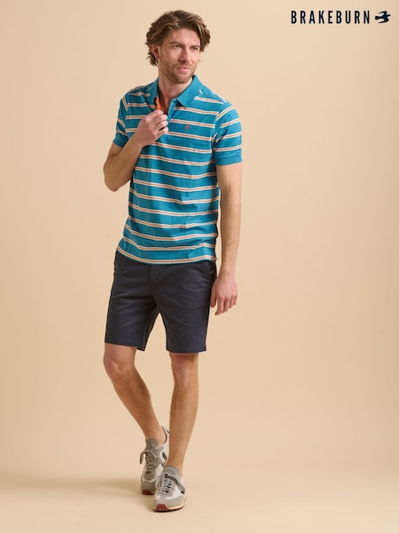 Brakeburn Blue Chino Shorts (F90557) | £45